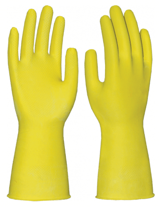 

Перчатки ПВХ хозяйственные с напылением G-3N от S.T.Corporation (Япония), Желтый