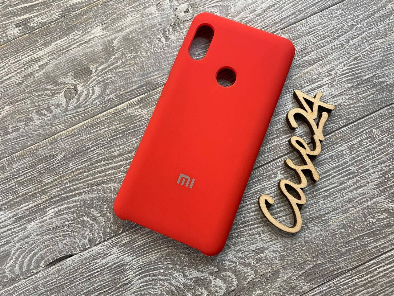 

Чехол Soft touch для Xiaomi Redmi Note 5 (8 цветов) красный