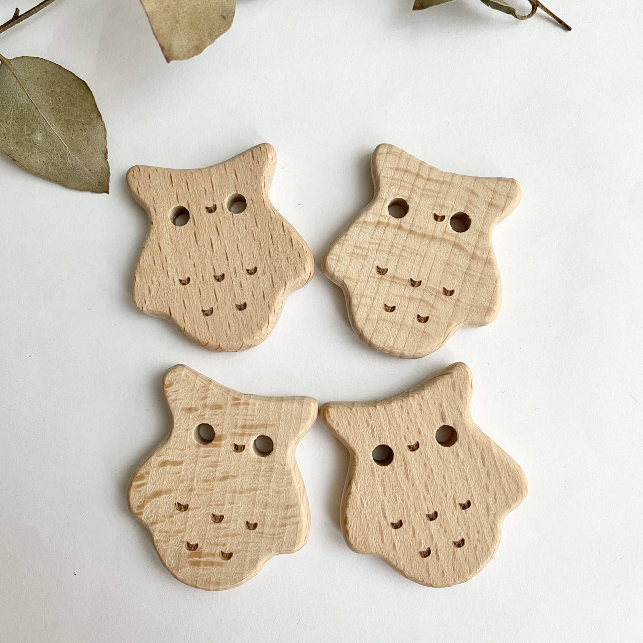 

Кулон из бука «Сова" 33 мм