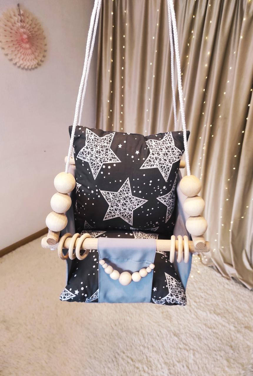 

Подвесная качеля Лунная сказка 2. Детская качеля, качеля детская, детские качели, качели подвесные