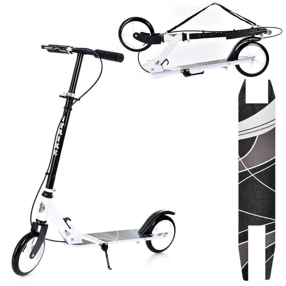 

*Самокат Itrike для детей и взрослых с ручным тормозом арт. 2-008-W, Зелёный