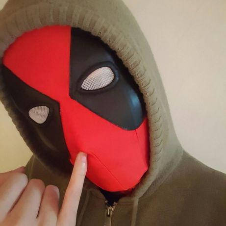 

Маска супер стрейч Дэдпул Лайкра Хеллоуин Косплэй DeadPool дед пул