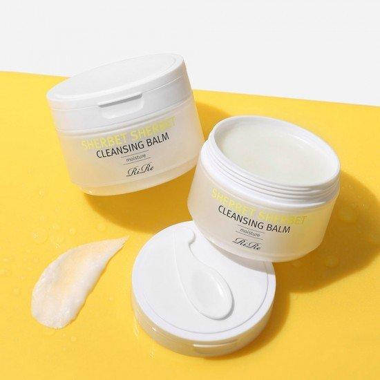 

Очищающий бальзам щербет для снятия макияжа RiRe Sherbet Sherbet Cleansing Balm 100 мл