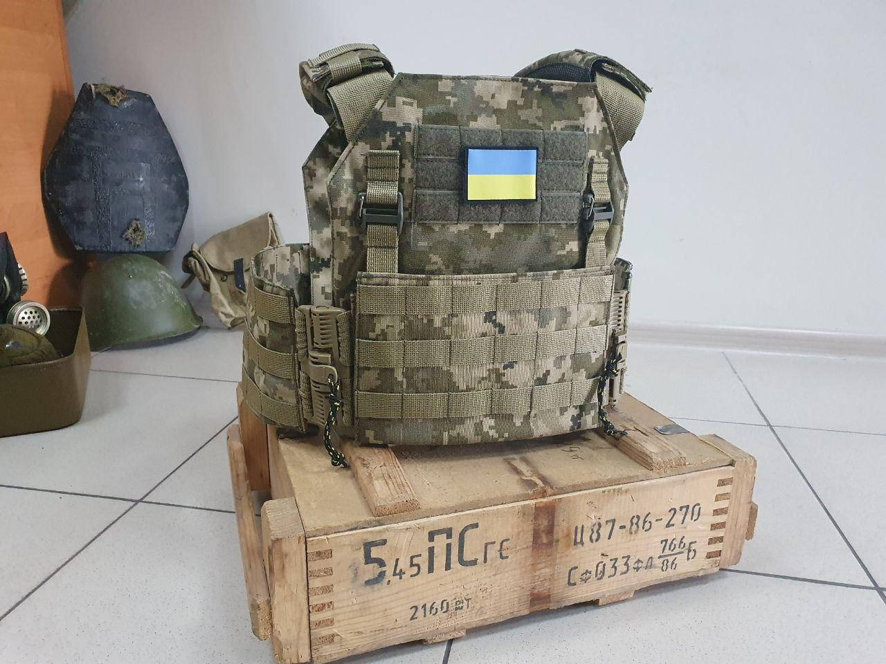 

Плитоноска Plate Carrier с функцией быстрого сброса (пиксель)