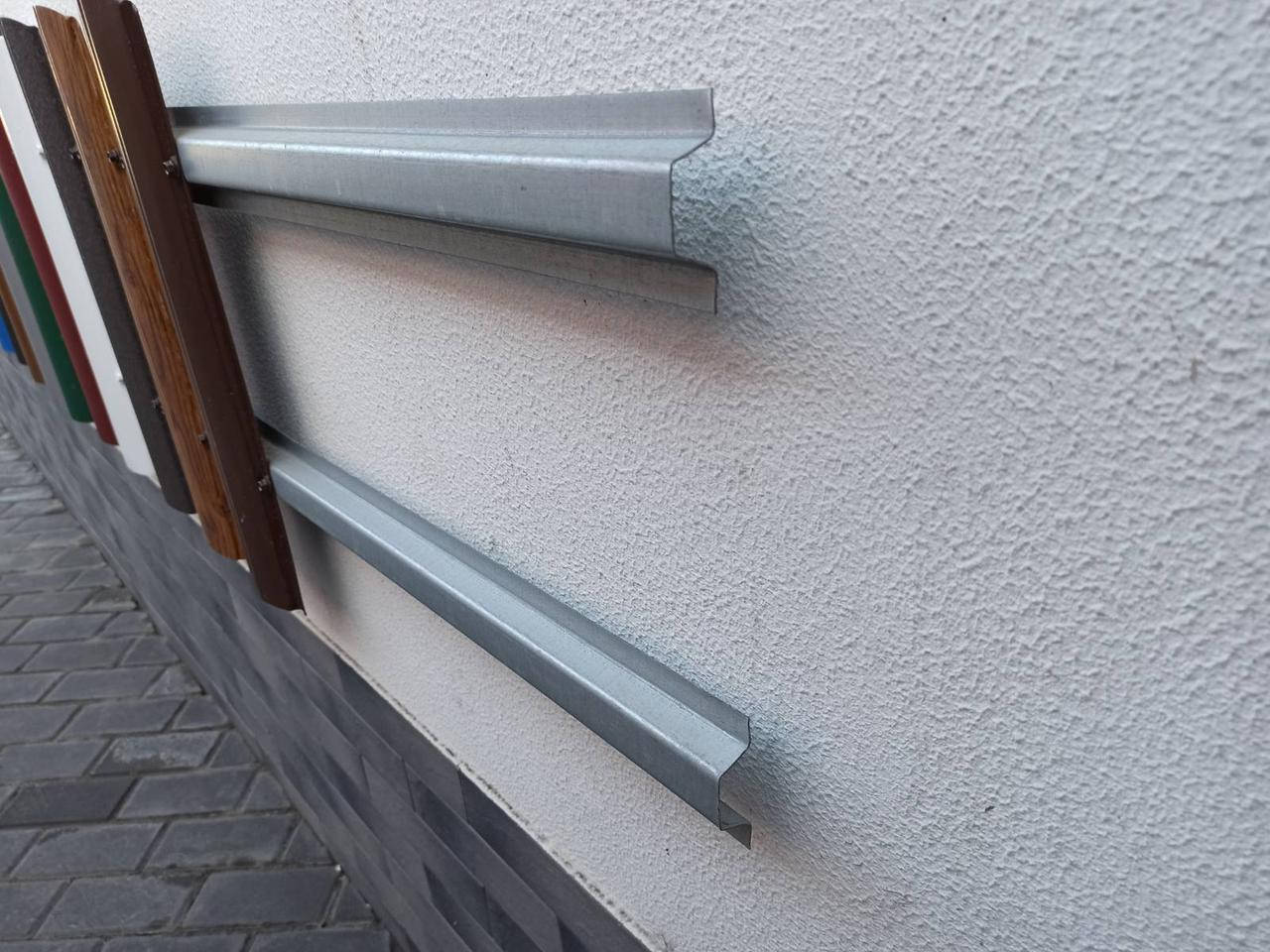 

Ригеля, перемычки на забор. Омега профиль