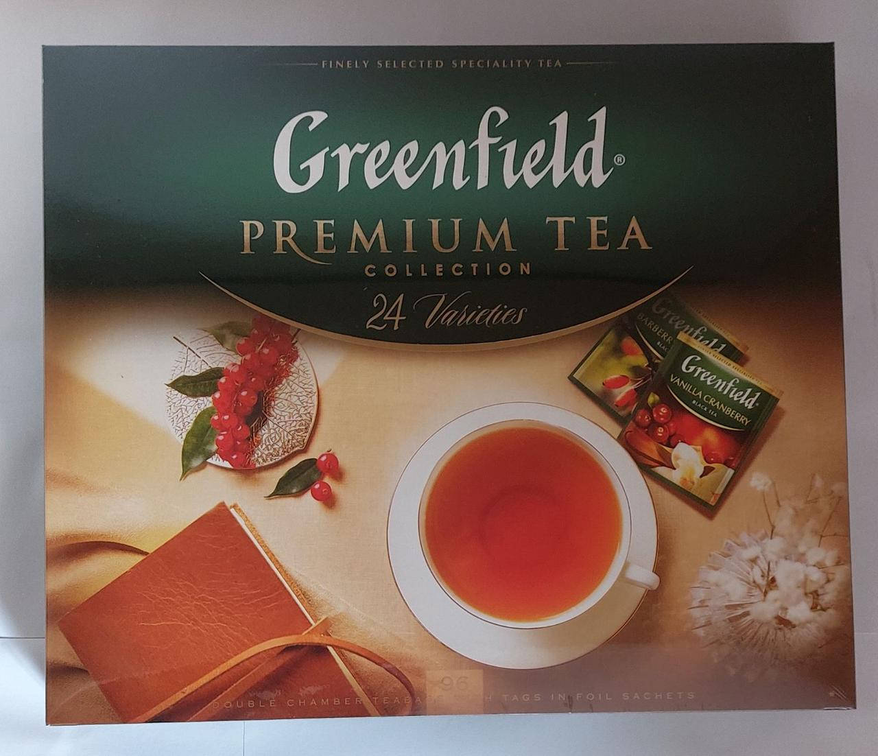 

Чай ТМ "GREENFIELD" (Гринфилд) Подарочный набор"Premium tea collection" 96 пак