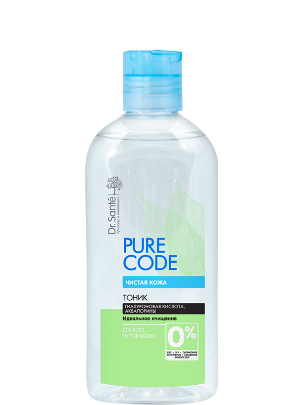

Тоник для всех типов кожи Чистая кожа 200 мл Dr.Sante Pure Code
