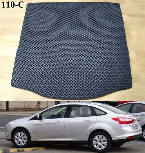 

Коврик ЕВА в багажник Ford Focus III '11-18 (седан), Черный
