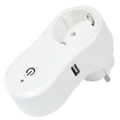 

Умная розетка c Wi-fi управлением Socket J2 10A (4981) УЦЕНКА (121004)