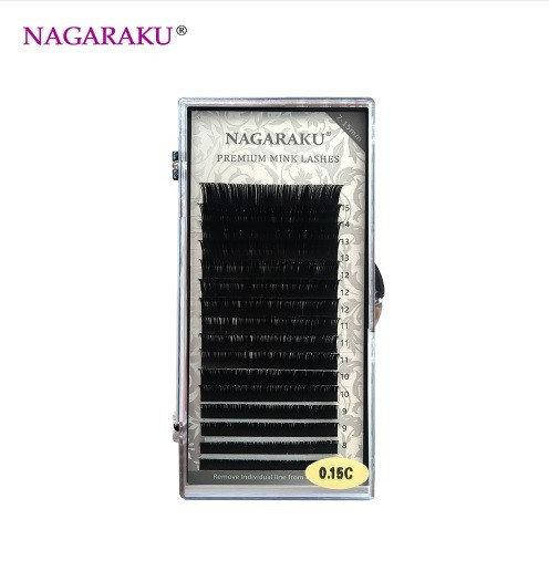 

NAGARAKU MIX РЕСНИЦЫ, 16 ЛИНИЙ 0,07 C 7-15