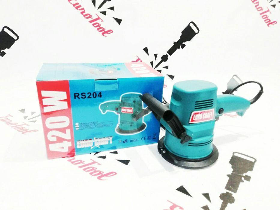 

Эксцентриковая орбитальная шлифмашина Euro Craft RS 204