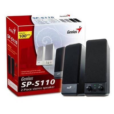 

Акустика Genius 2.0 SP-S110 Black