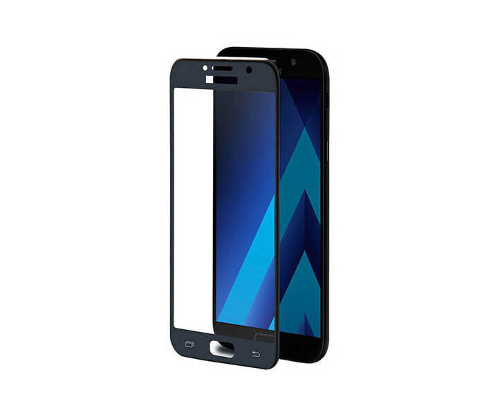 

Захисне скло Full Glue Samsung A320 (A3-2017) Black, Черный