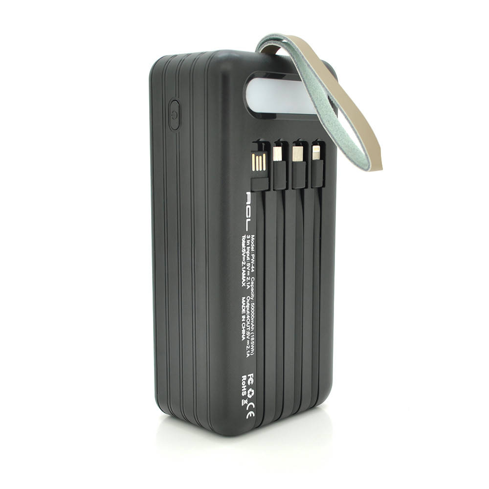 

Павербанк Powerbank PB-44 50000mAh, Black (банка)