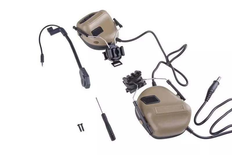 

Навушники страйкбольні Dragon ERM H Headset Tan