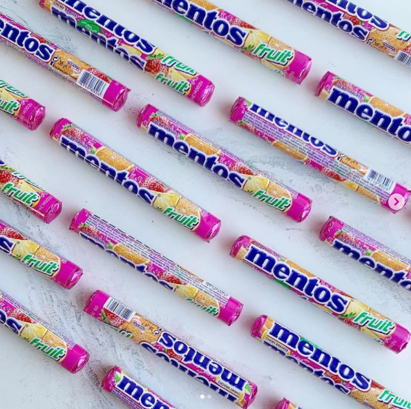 

Жевательные драже Mentos / Ментос фруктовый 37г