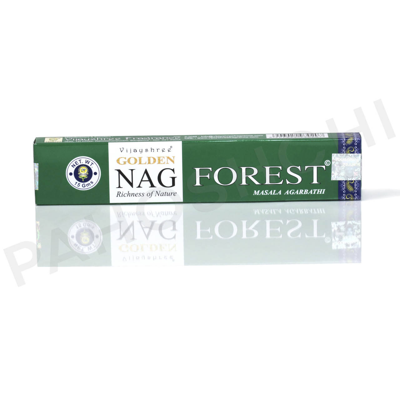 

Аромапалочки, благовония Forest / Форест ( Vijayshree, Golden NAG ) Голден Наг, 15 грам (уп. - 15 палочек)
