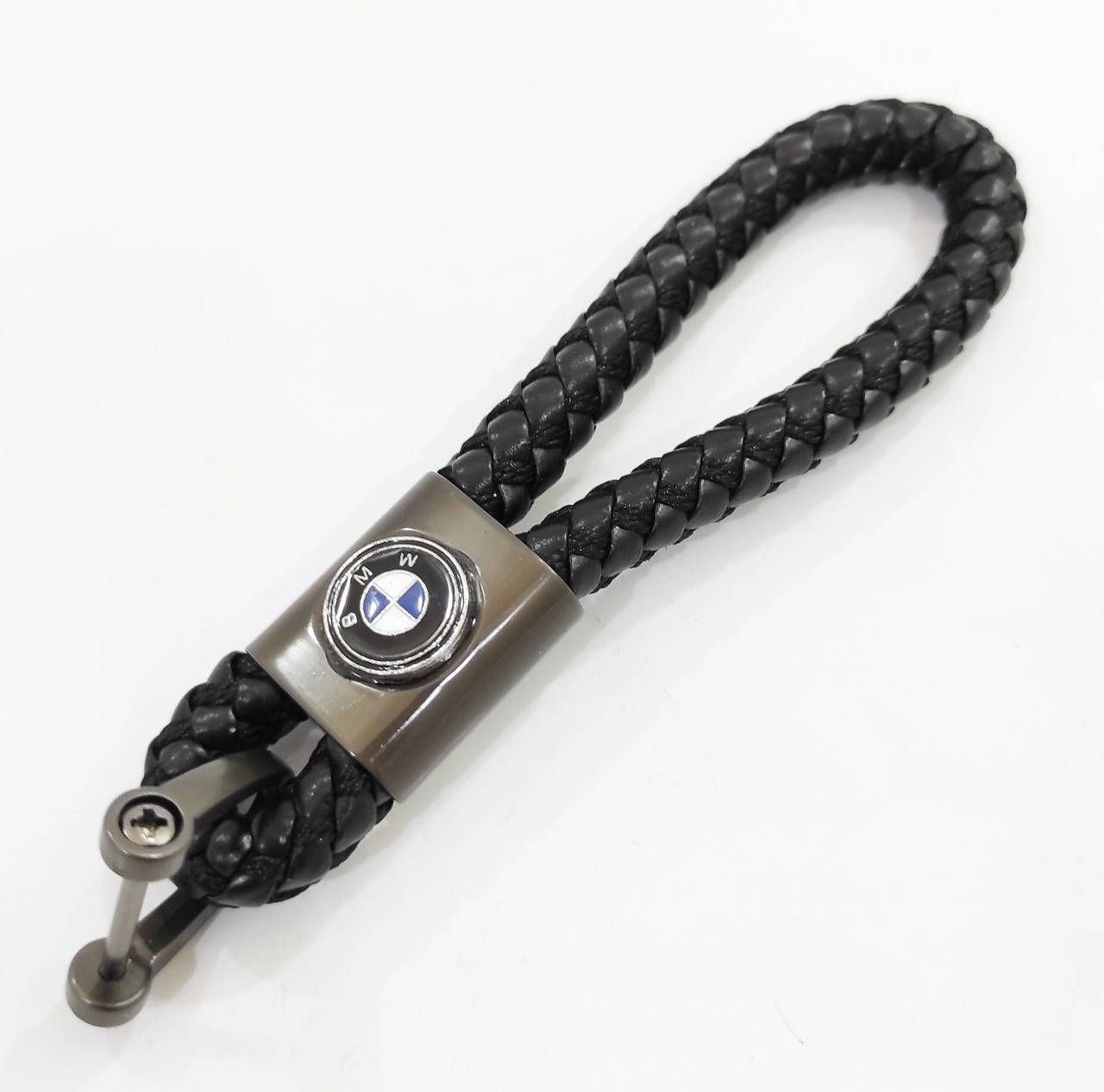 

Брелок для ключей BMW БМВ (плетеный) Брелок для автомобильных ключей, Черный