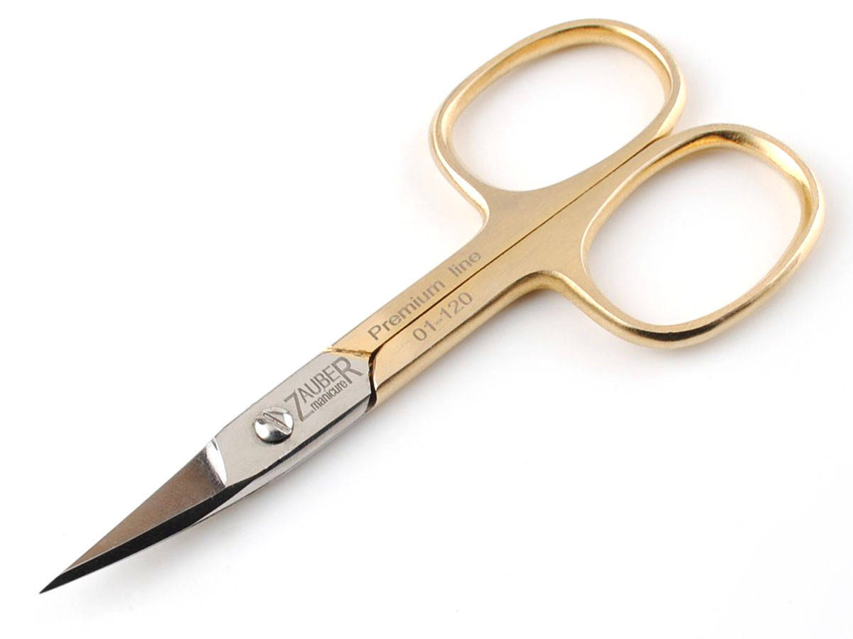 

Ножницы для ногтей Zauber Premium 01-120 (золотые)