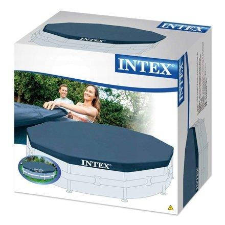 

Тент чехол накрытие для каркасного бассейна Интекс Intex 366 см
