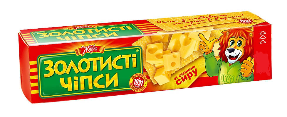 

Чіпси 50г сир "Золотисті чіпси " (1/66)