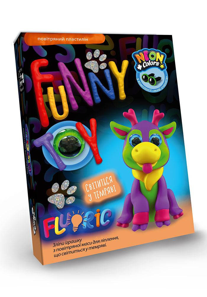 

Набор воздушного пластилина Air Clay, Fluoric, 4 цв. ARCL-FL-01-08 Danko toys