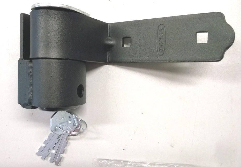 

Навесной замок TOKOZ UZ 230+ c навесами 3KEY (Чехия)
