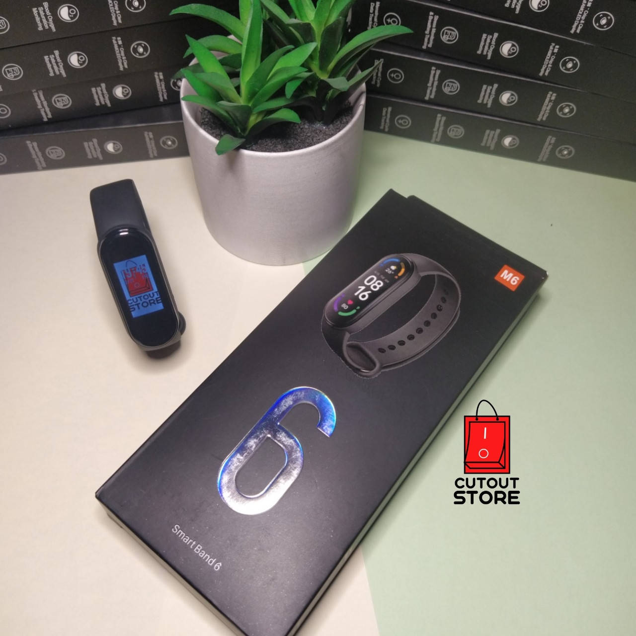 

Smart Band M6. Mi. Фитнес браслет/трекер.