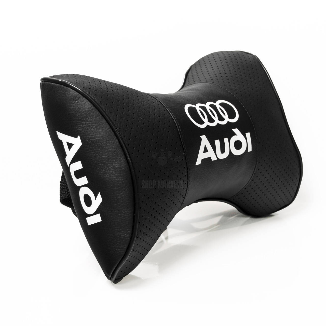 

Подушки на подголовник с логотипом автомобиля Audi (Чёрный цвет), Черный
