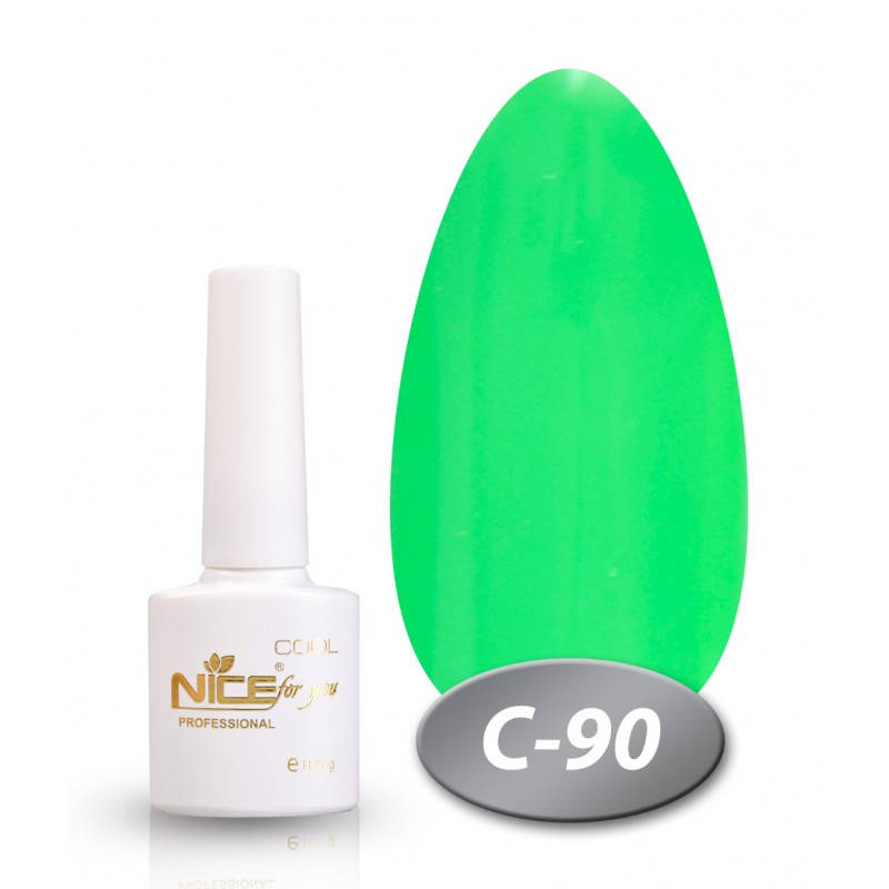 

Гель-лак Nice for you Cool C-90 весенняя зелень 8,5 мл