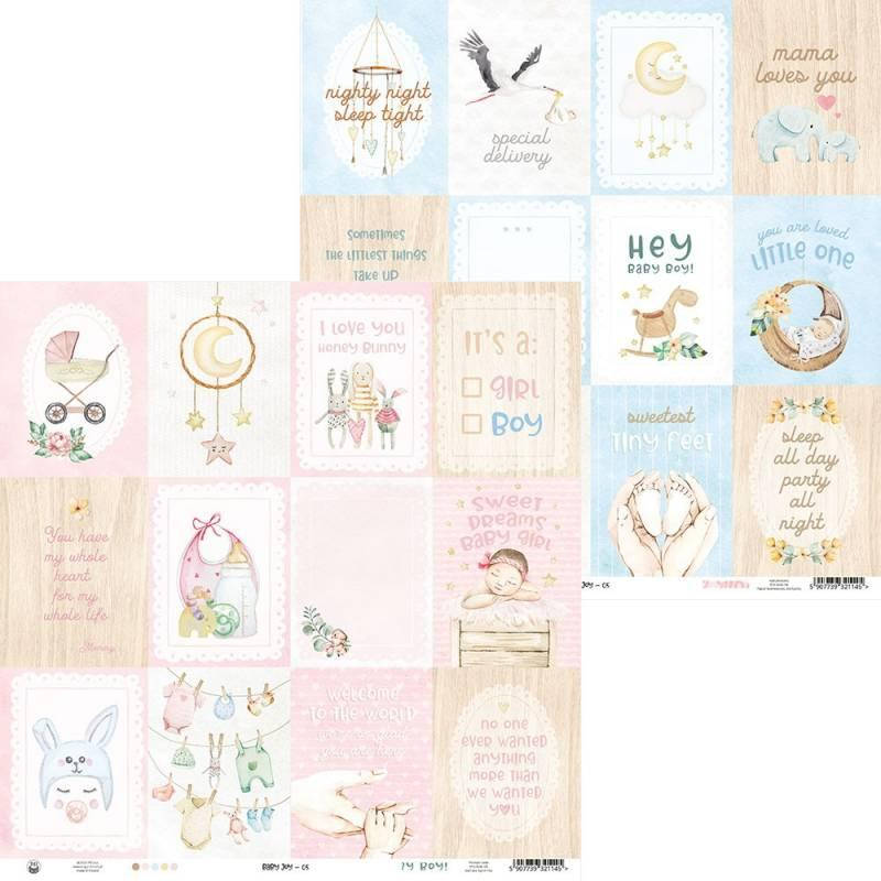 

Папір двосторонній - Baby Joy 05 - P13 - 30x30