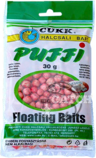 

Воздушное тесто Cukk Puffi 30г 6-10мм чеснок