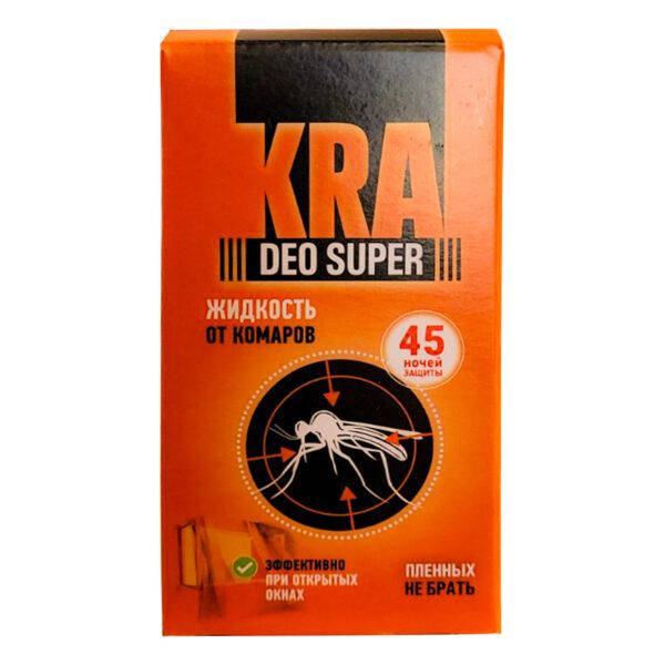 

Жидкость от комаров Kra Deo Super 30 мл (45 ночей)