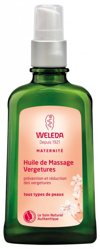 

Weleda Maternite Huile de Massage Vergetures Масло для профилактики растяжек Веледа