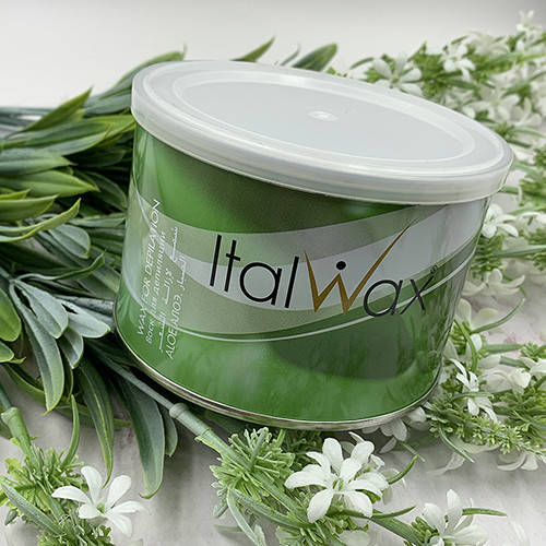 

ItalWax Теплый воск в банке Алоэ