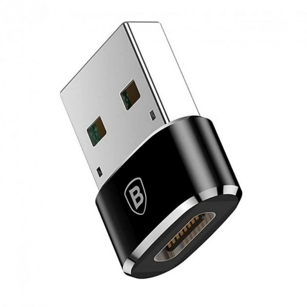 

Переходник Baseus Type-C to USB CAAOTG, Черный
