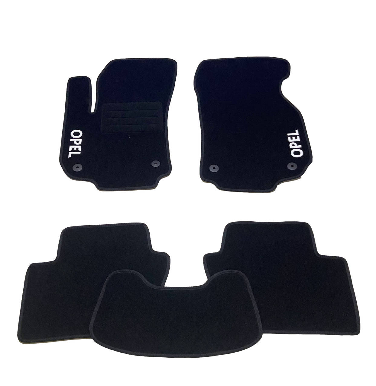 

Коврики автомобильные Autotextile в салон Opel Zafira B (2005-2011) текстильные, черные (CIAK) Middle, Черный