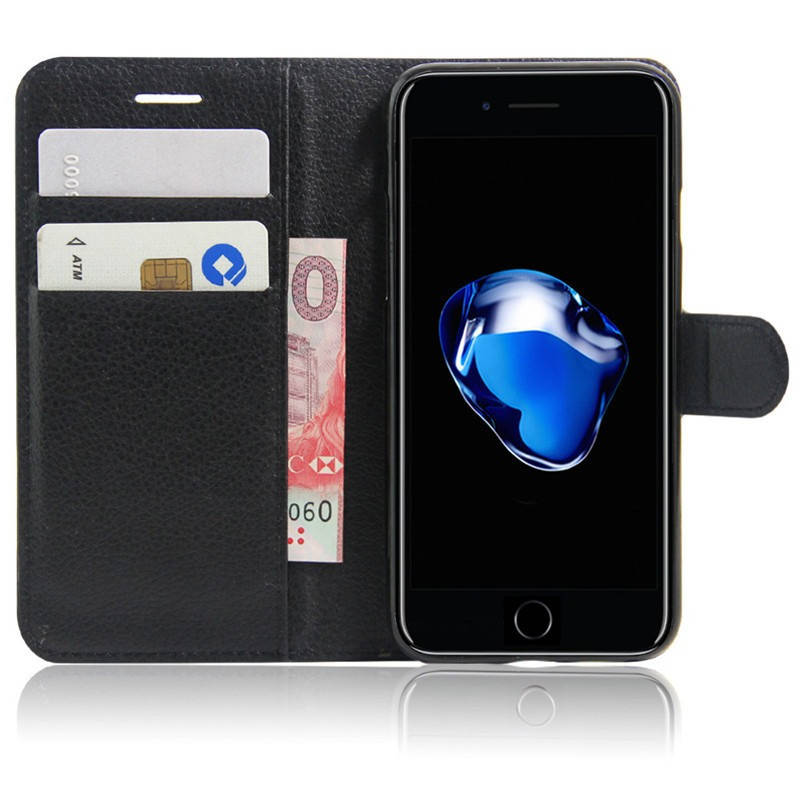 

Чехол-книжка Litchie Wallet для Apple iPhone 6 / iPhone 6S Черный