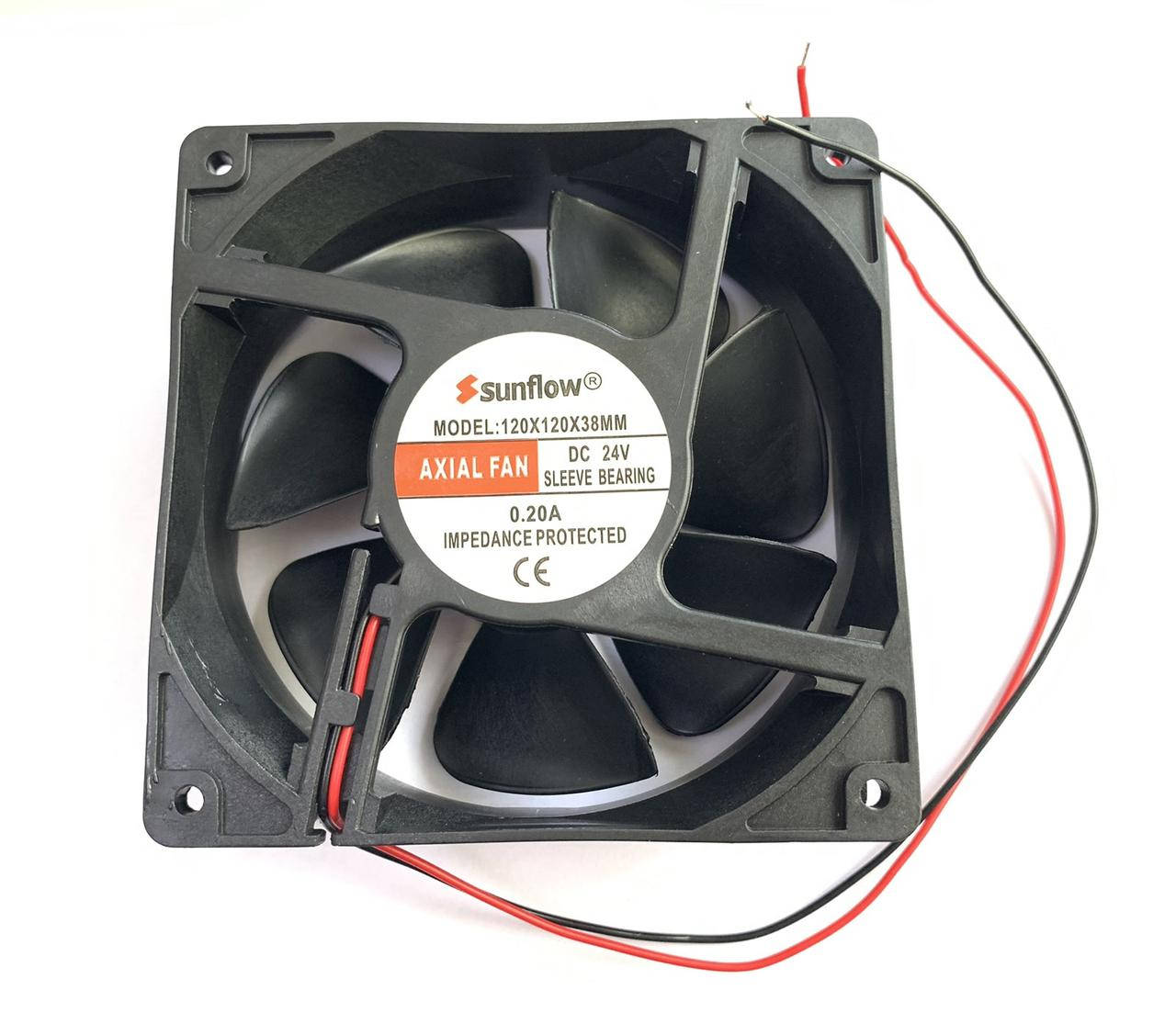 

Вентилятор инверторной сварки 24 V (120х120х38 мм) 0,20А