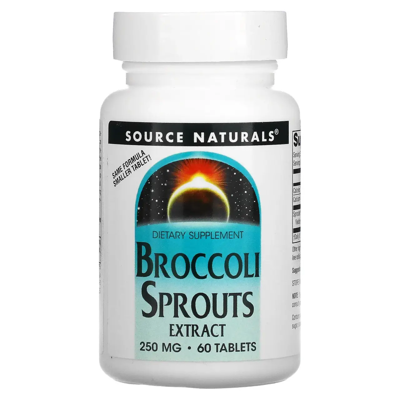 

Source Naturals, Экстракт ростков брокколи, 250 мг, 60 таблеток