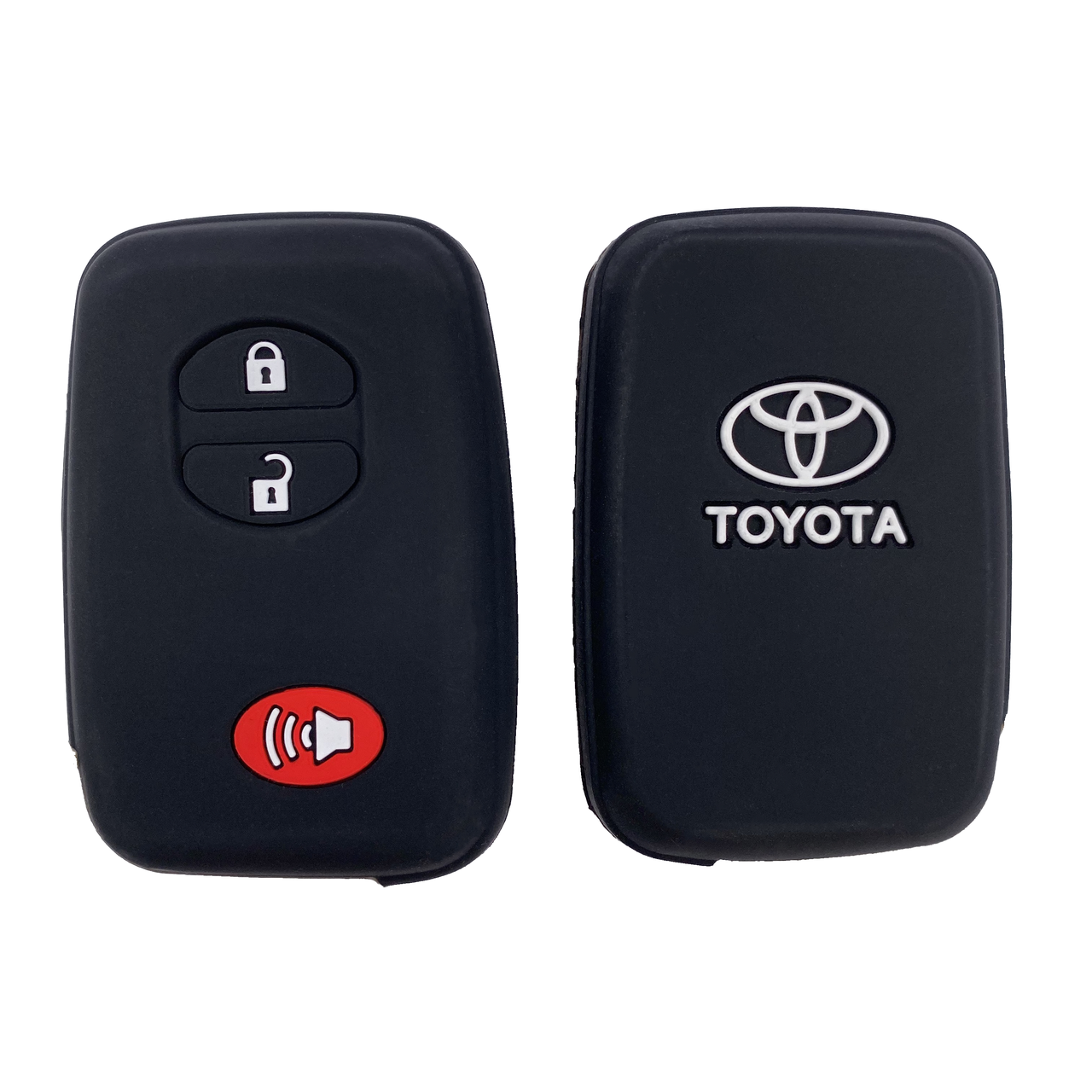 

Силиконовый чехол для ключа Toyota Yaris,Auris,Highlander, Land Cruiser,Rav4,Camry,Corolla, Avalon,Avensis, Черный