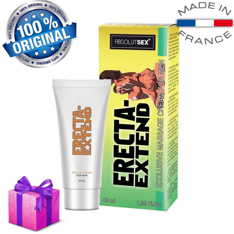 

Крем пролонгирующий EREKTA Extend, 40 ml, Оригинал Франция + Подарок !!!