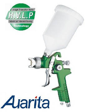 

Краскопульт пневматический HVLP верхний бак 2,0мм AUARITA H-827B-2.0