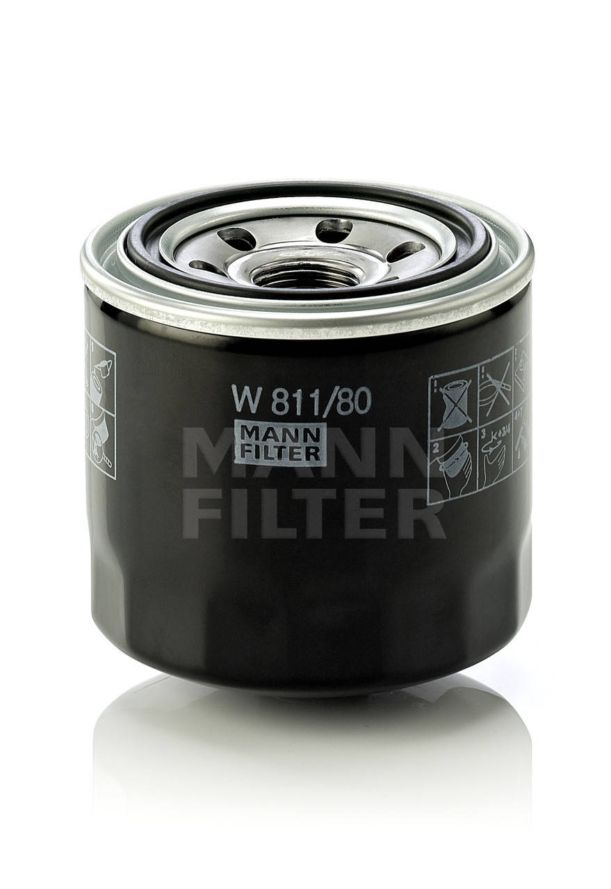 

Фильтр масляный MANN-FILTER (W 811/80)
