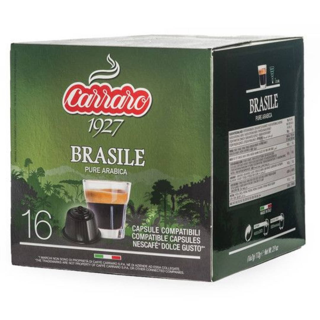 

Кофе в капсулах Бразилия Dolce Gusto 16 cap. Carraro Caffe S.p.A.Italia