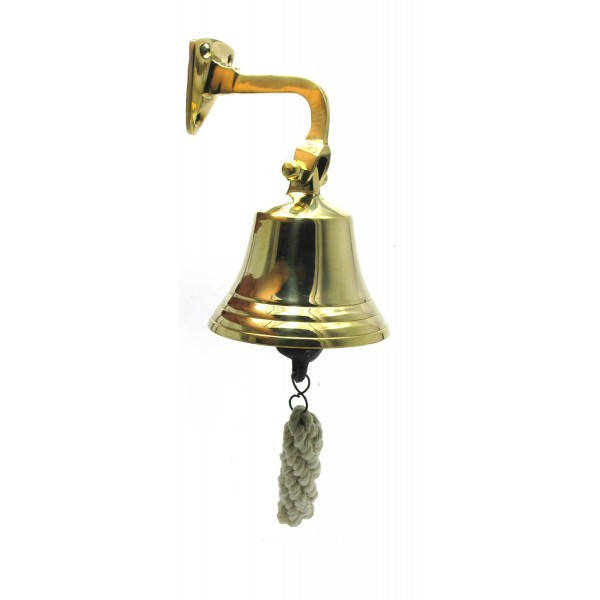 

Дзвін ринда бронзовий (d-8 см, h-14 см) (3 "), Золотистый