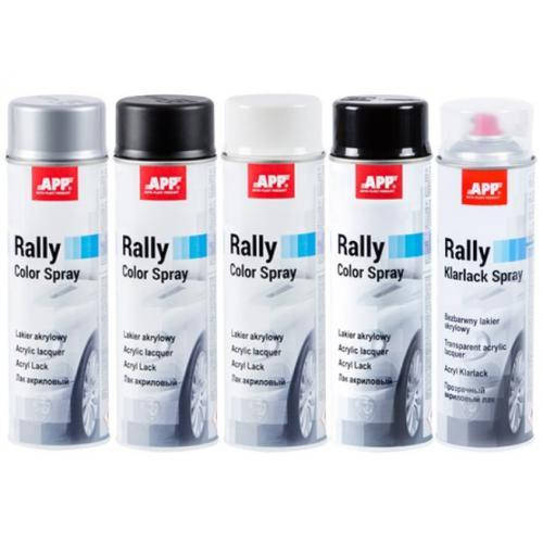 

APP Краска аэрозольная Rally Color Spray, лак прозрачный 600ml (210115)