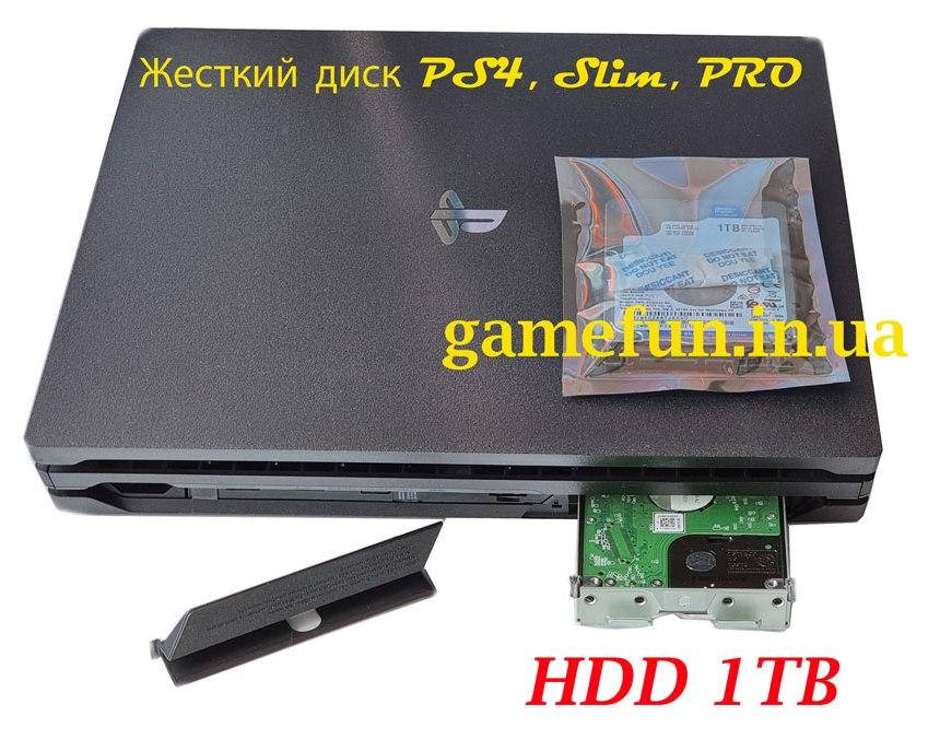 

Жесткий диск PS4 | PS4 Slim | PS4 PRO | HDD 1TB (Новый)