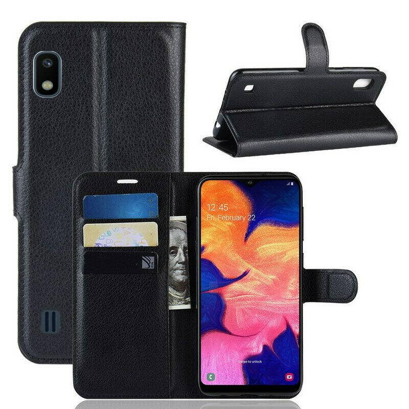 

Чехол-книжка Litchie Wallet для Samsung A102 Galaxy A10e Black, Черный