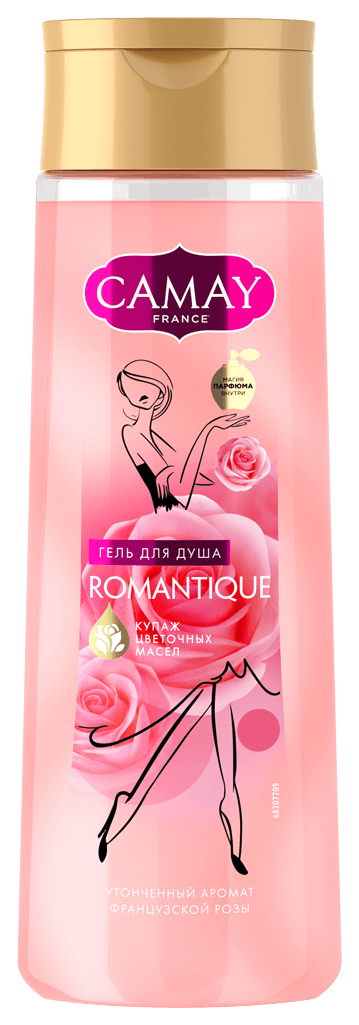 

ГЕЛЬ ДЛЯ ДУША CAMAY ROMANTIQUE 500 мл